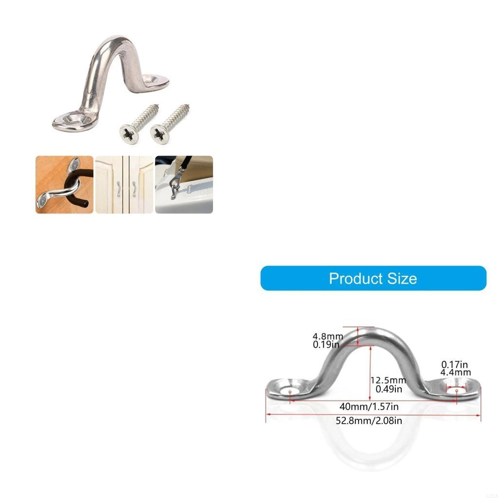 Deck Screw Stainless - Dây đeo mắt kayak vít với