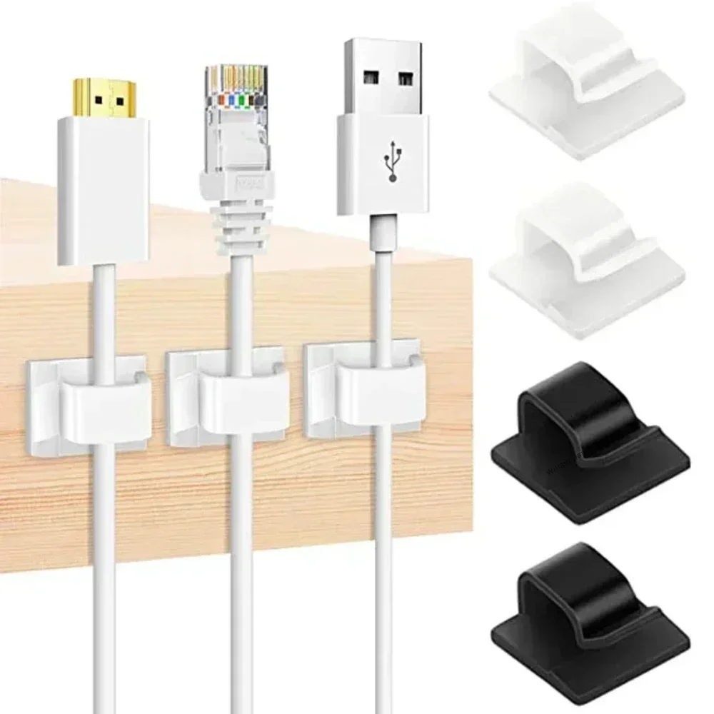 Home Improvement And Supply - 10/50pcs Car Cable Clamp Accessories Self-adhesive