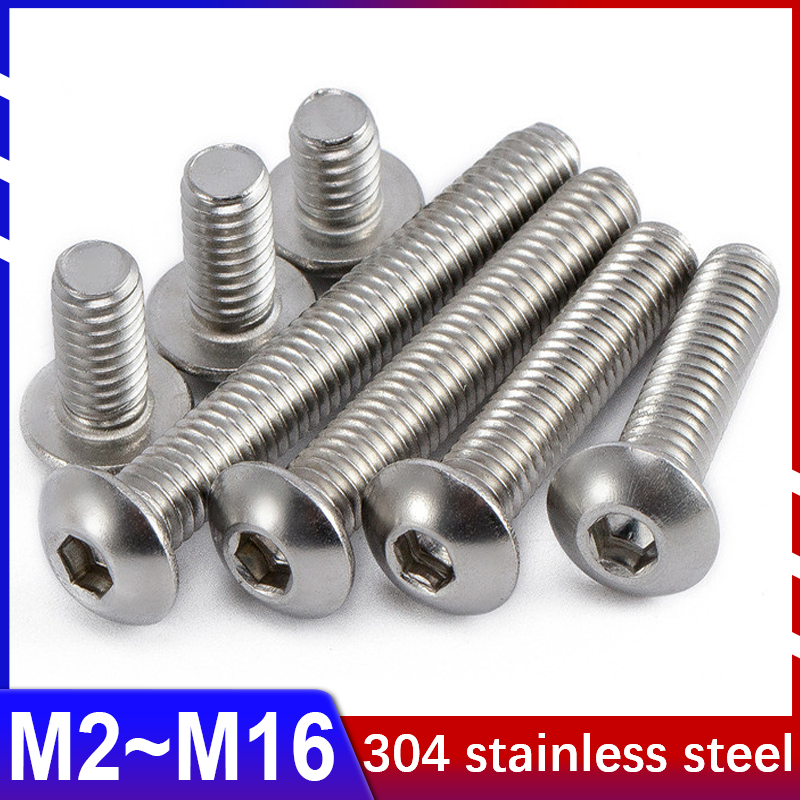 Deck Screw Stainless - 304 Stainless Steel Round Head/Pan Head