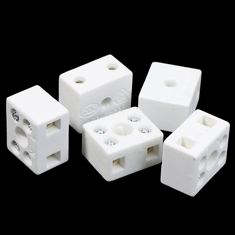 Home Improvement And Supply - 5Pcs Ceramic Post Terminal Blocks 10A