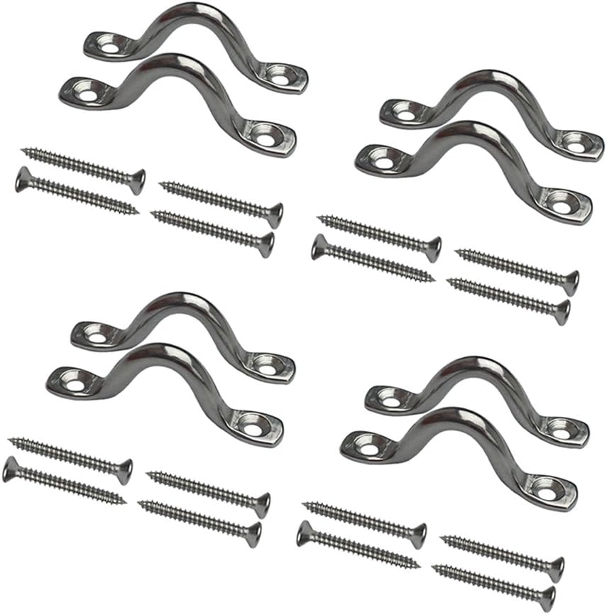 Deck Screw Stainless - 8 Pcs Stainless Steel 3/8