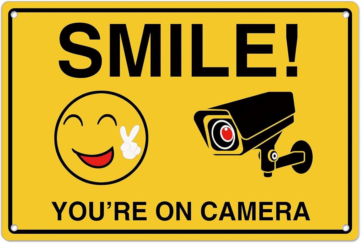 Smile Youre On Camera Signs ;  - đánh giá và giá Home Improvement And Hardware