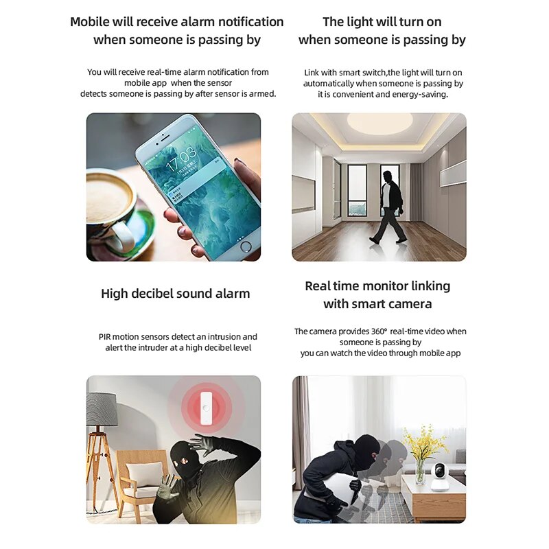 Tuya WiFi Zigbee PIR Motion Se - đánh giá và giá Home Improvement And Hardware