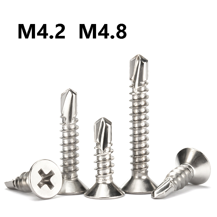 M4.2 M4.8 410 Stainless Steel  - đánh giá và giá Deck Screw Stainless