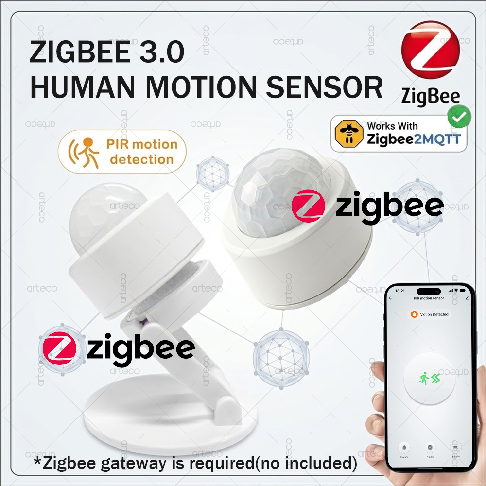 Zigbee 3.0 Mini PIR Motion Sen - đánh giá và giá Home Improvement And Hardware
